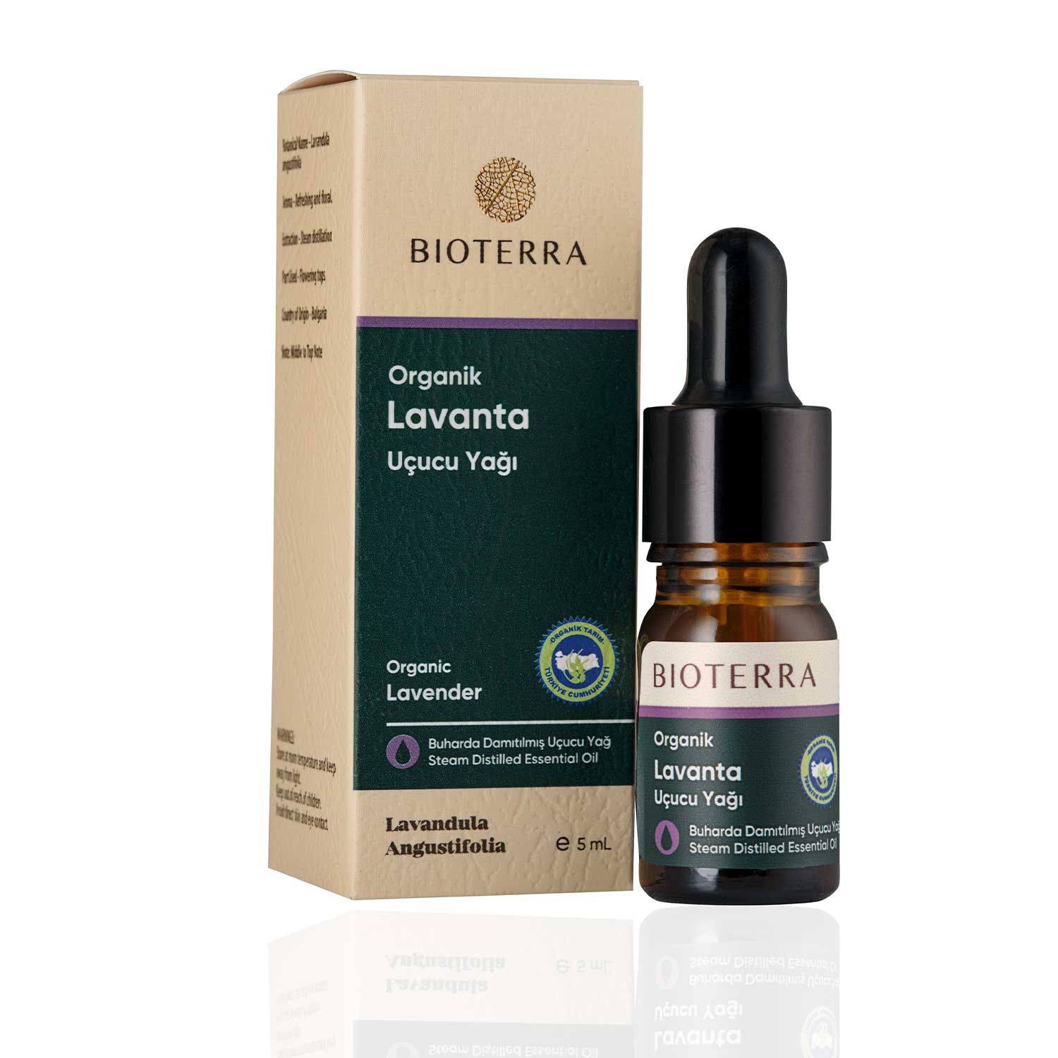 Bioterra Organische Lavendel Ätherisches Öl 5 ml