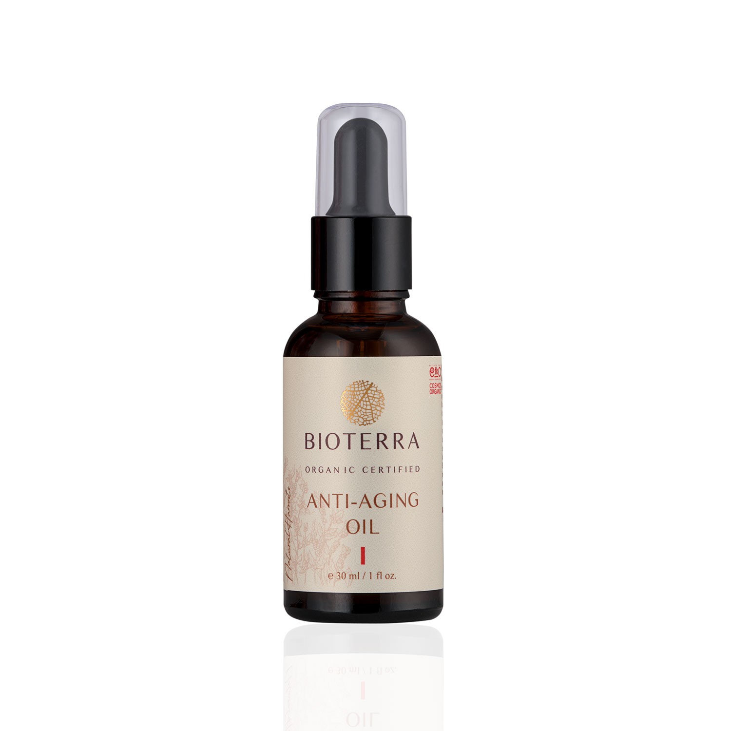 Bioterra Bio Kollagen Unterstützendes Anti Aging Gesichtspflegeöl 30 ml