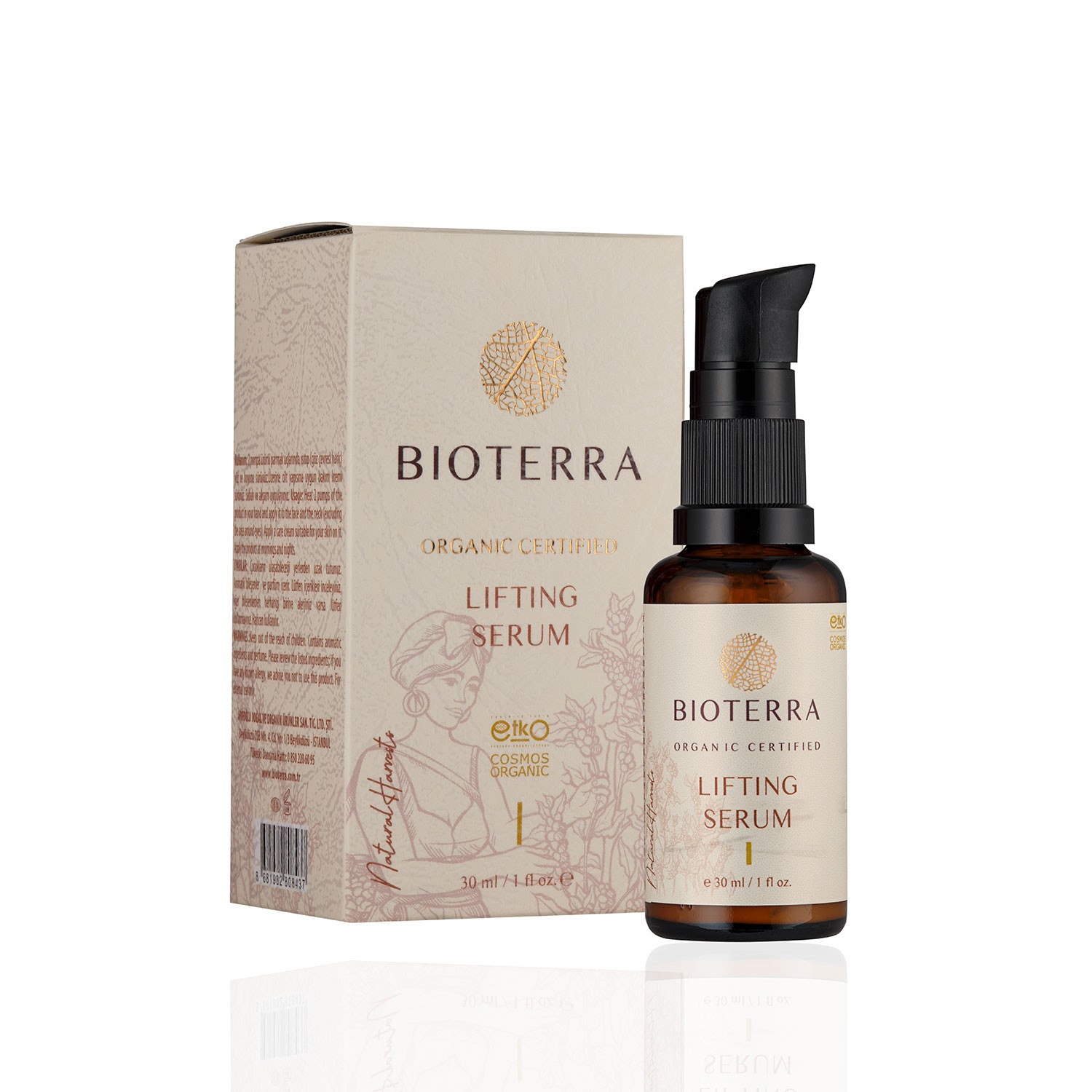 Bioterra Organik Lifting Gesichtsserum 30 ml