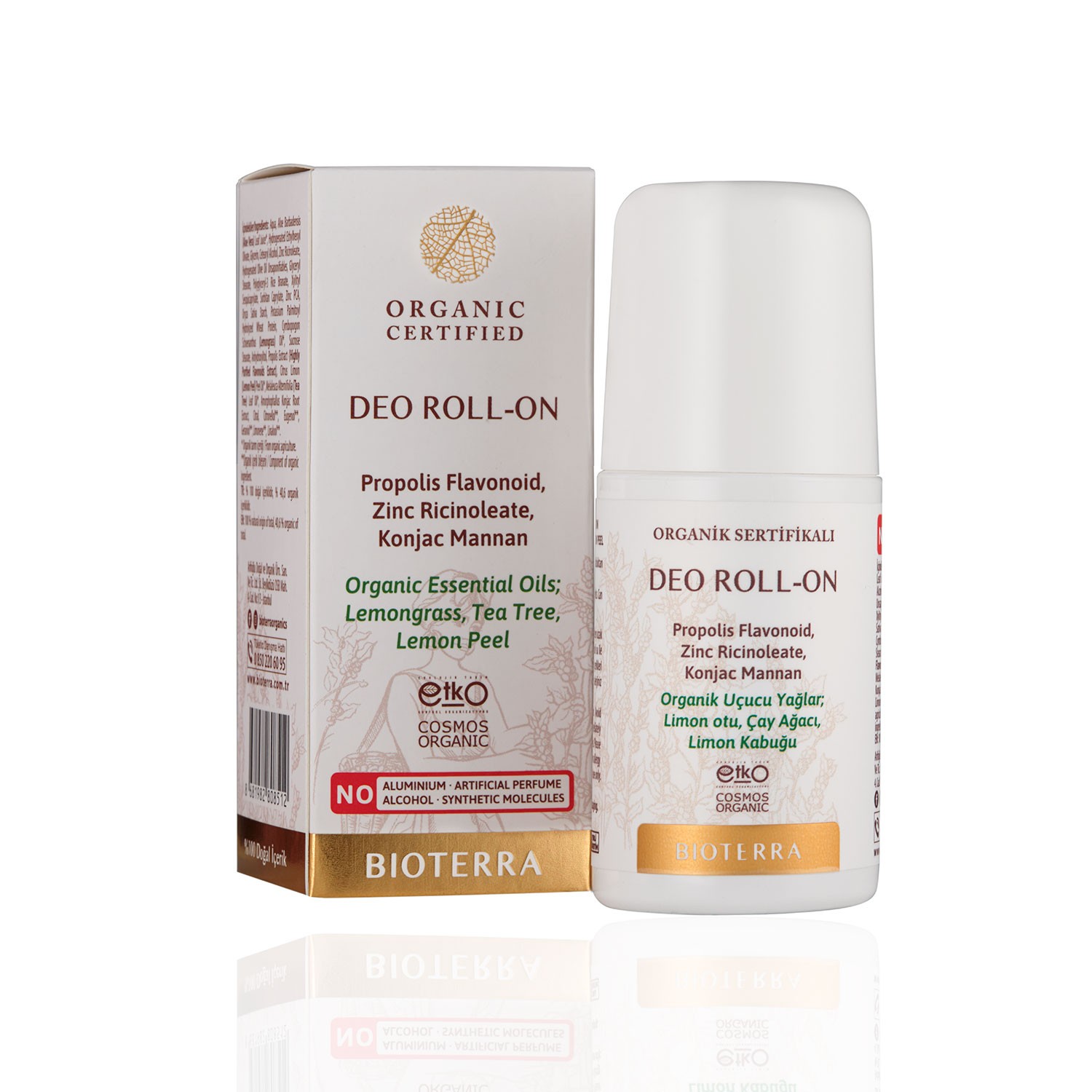 Bioterra Bio Deo Roll on 50 ml