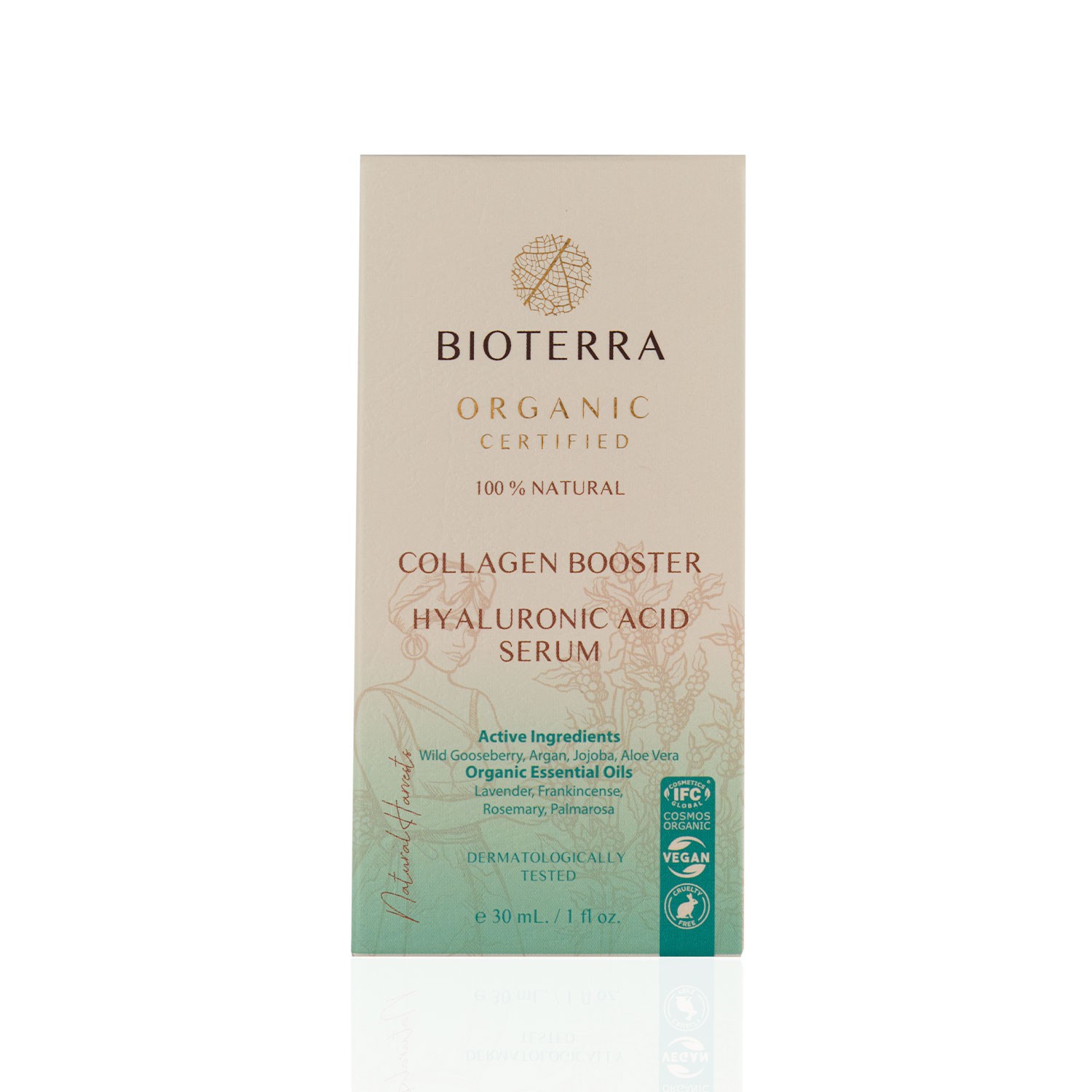 Bioterra Organik Kollagen & Hyaluronsäure Serum 30 ml