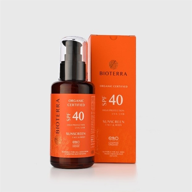 Bioterra Organik Sonnencreme LSF 40 100 ml