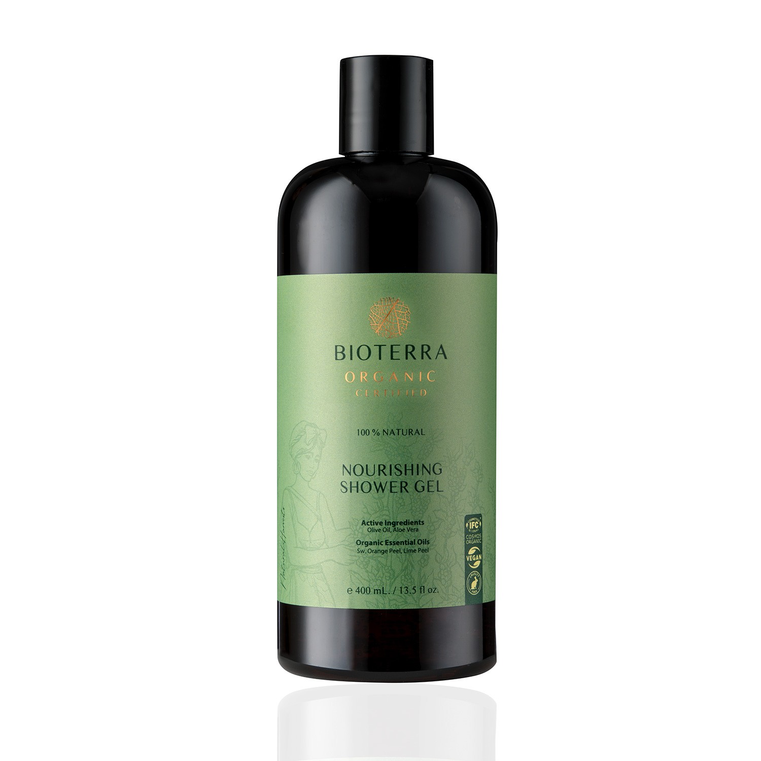 Bioterra Bio Nährendes Duschgel 400 ml 