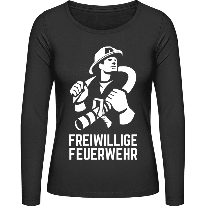Freiwillige Feuerwehr Frauen Langarmshirt contain pic