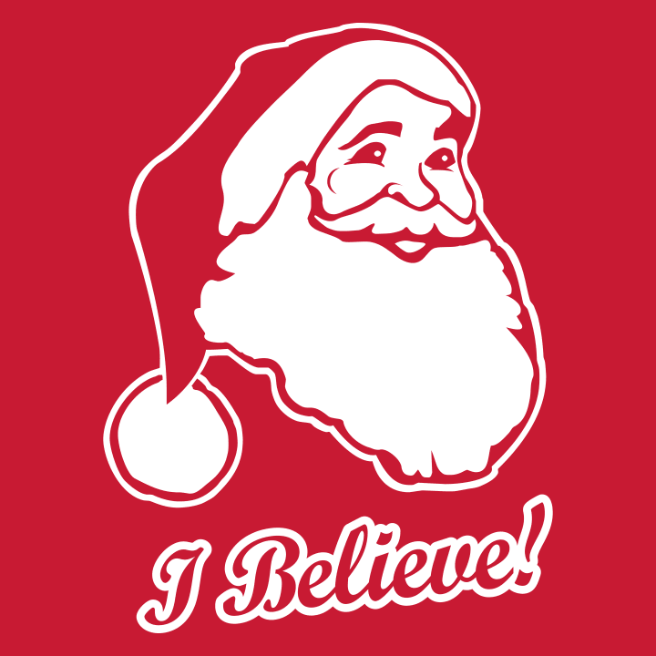 Believe In Santa T-shirt à manches longues pour femmes 0 image