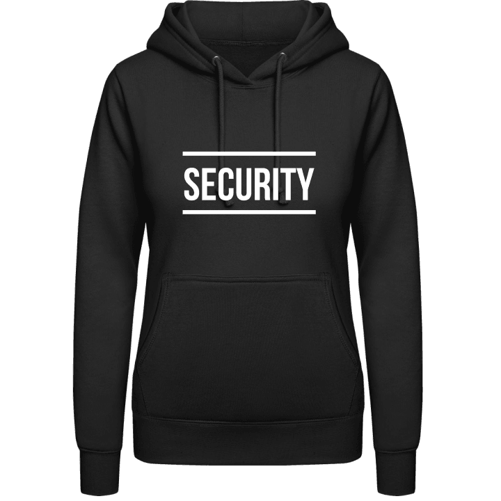 Security Vrouwen Hoodie contain pic