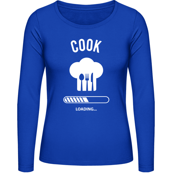 Cook Loading Progress Kvinnor långärmad skjorta contain pic