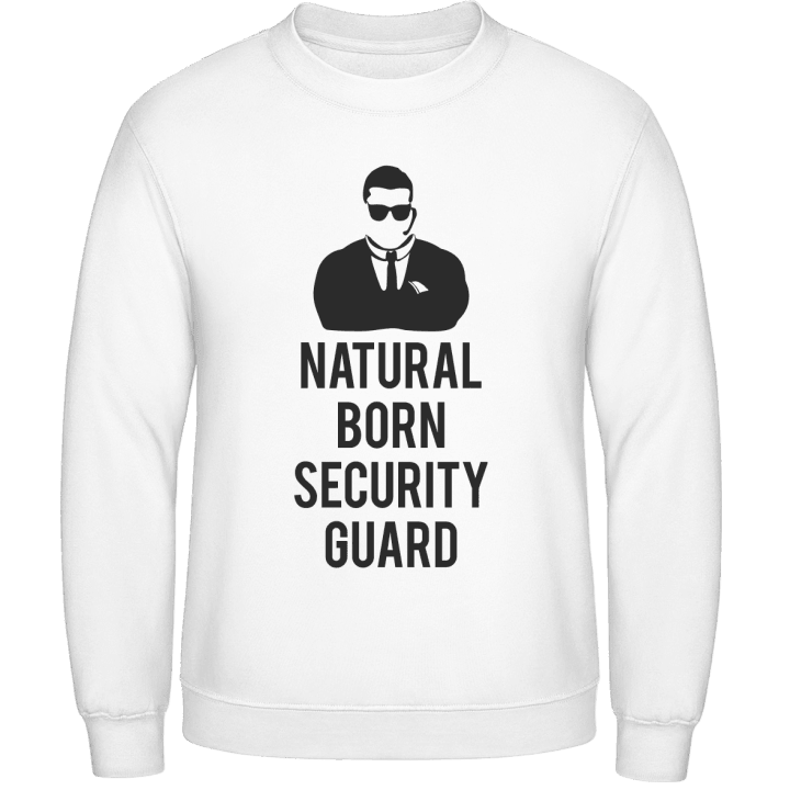 Natural Born Security Guard Sudadera contain pic