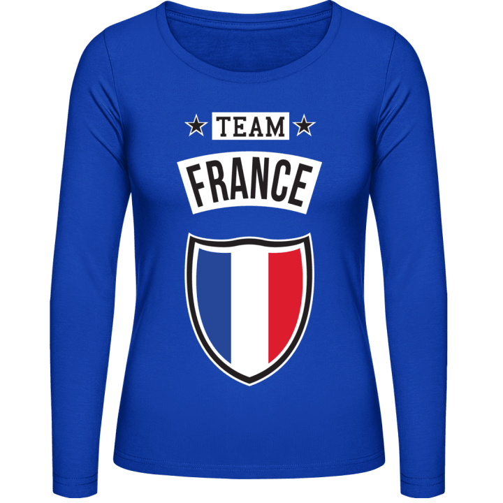 Team France Kvinnor långärmad skjorta contain pic
