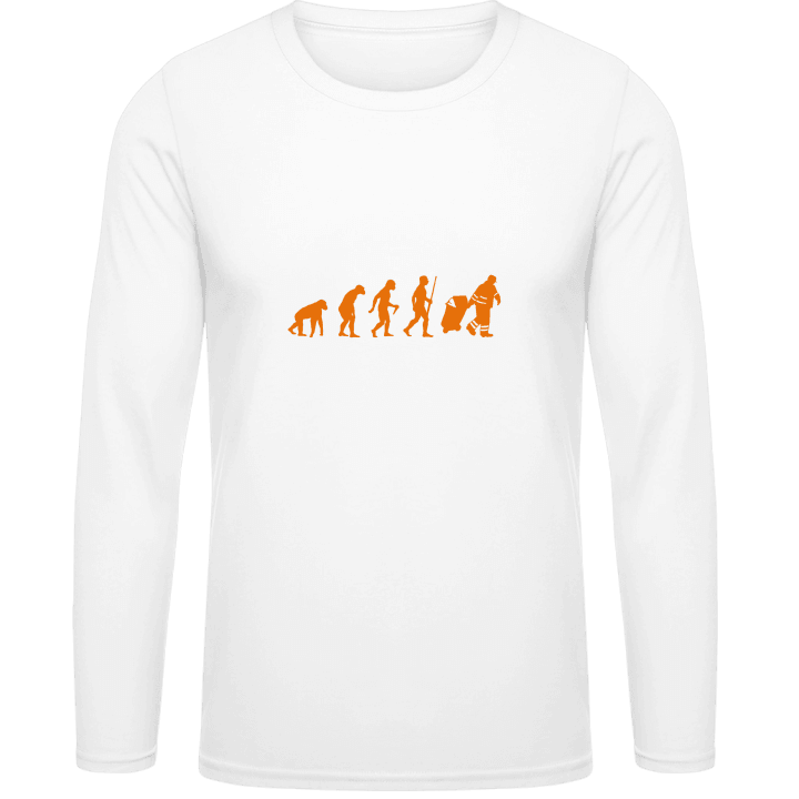 Garbage Man Evolution Long Sleeve Shirt contain pic