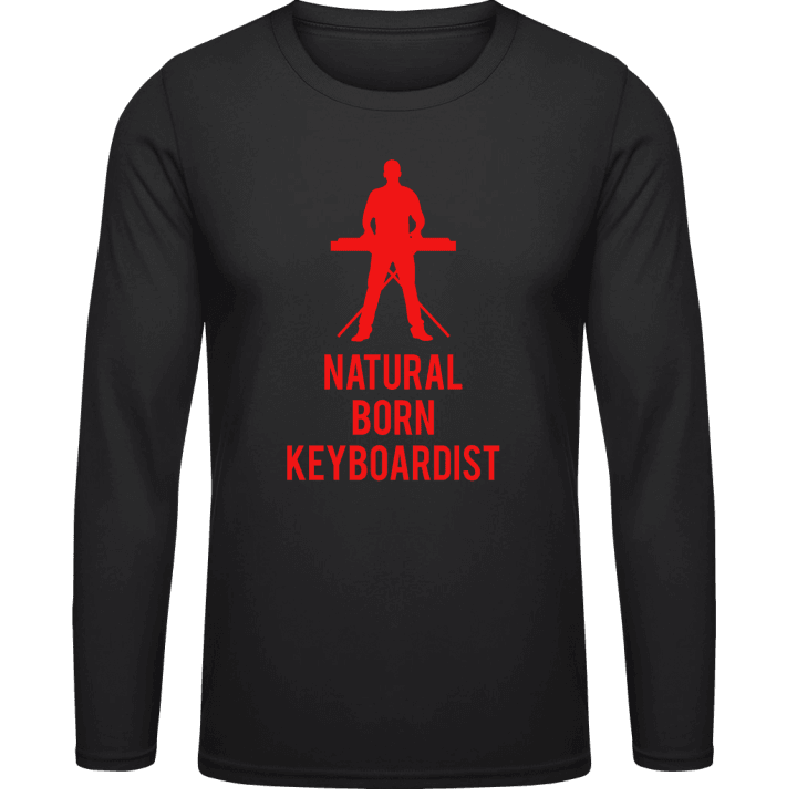 Natural Born Keyboardist Langermet skjorte contain pic