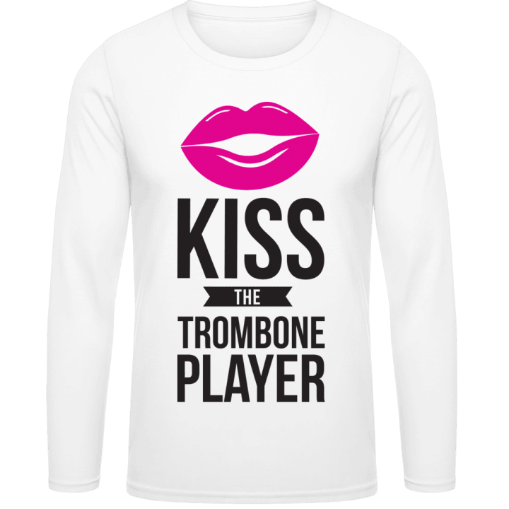 Kiss The Trombone Player Långärmad skjorta contain pic