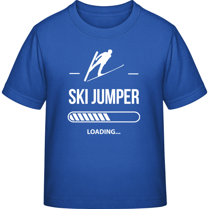 Ski Jumper Loading Camiseta infantil contain pic