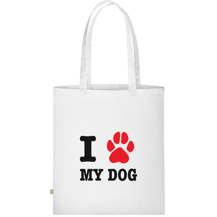 I Heart My Dog Väska av tyg 0 image