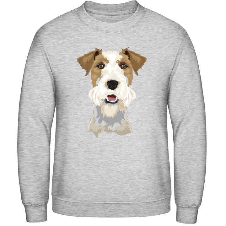 Fox Terrier Head Realistic Sweatshirt 0 image