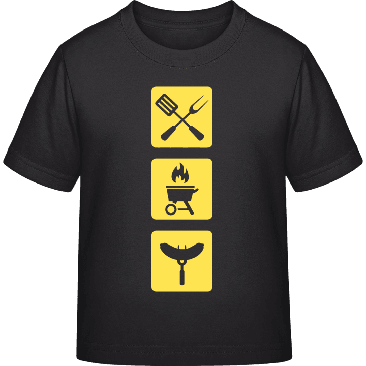 BBQ Tools And Eat Kids T-shirt 0 image