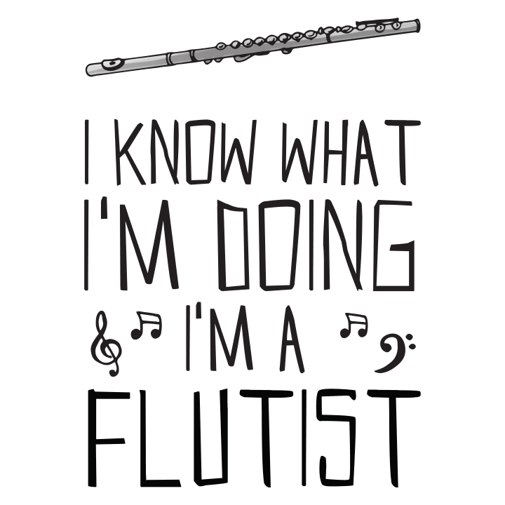 I Know What I´m Doing I´m A Flutist Kvinnor långärmad skjorta 0 image