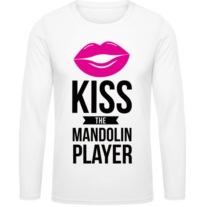 Kiss The Mandolin Player Camicia a maniche lunghe contain pic