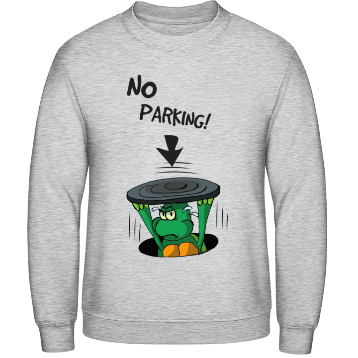 No Parking Turtle Comic Sweatshirt contain pic