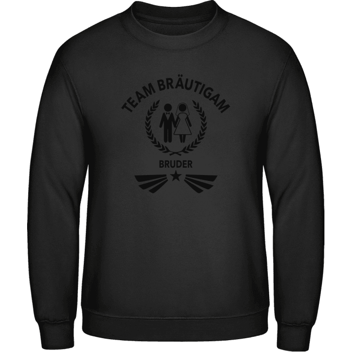 Team Bräutigam Bruder Sweatshirt contain pic