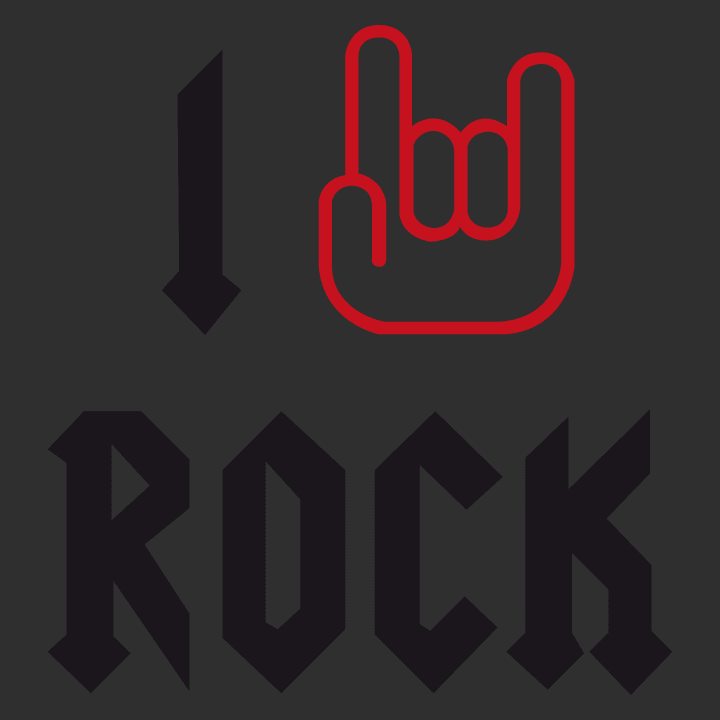 I Love Rock Vrouwen T-shirt 0 image