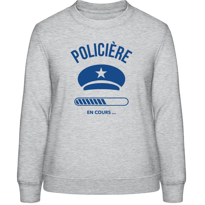 Policière En Cours Frauen Sweatshirt contain pic