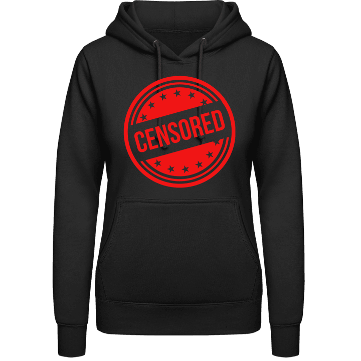 Censored Sweat à capuche pour femme contain pic
