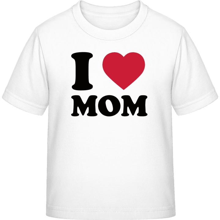 I Love Mom T-shirt för barn 0 image