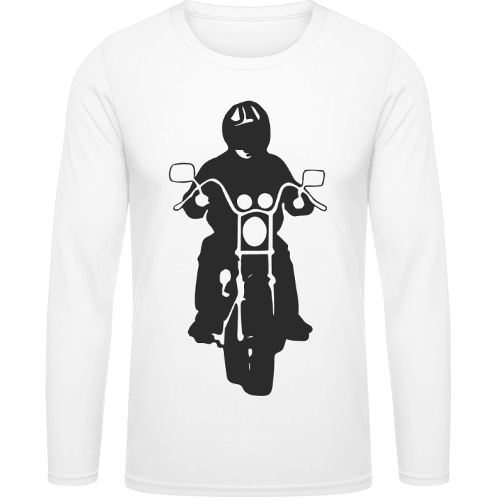 Motorcyclist Langarmshirt 0 image