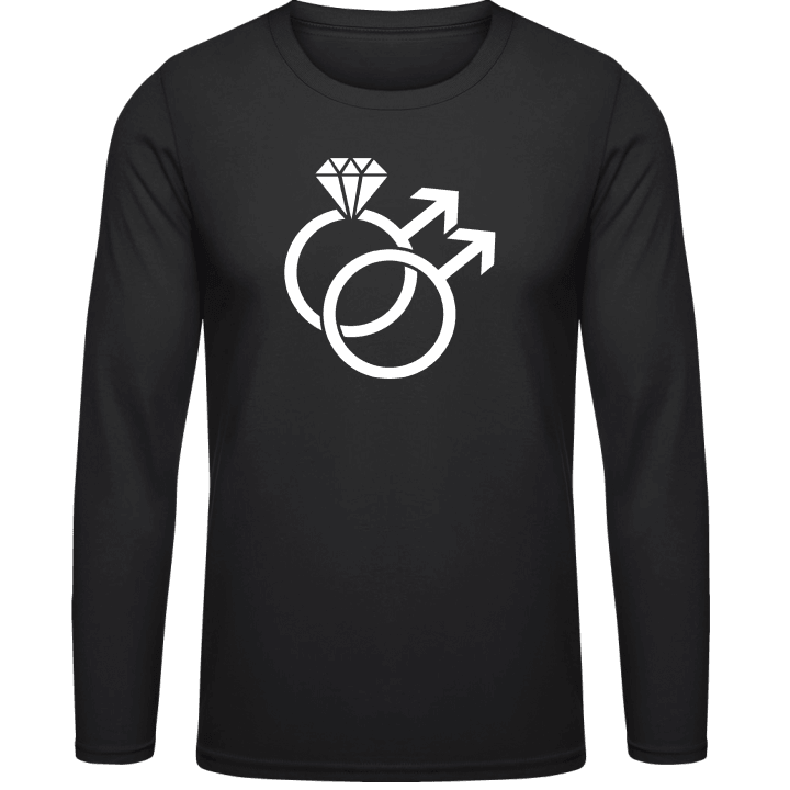 Gay Marriage Langermet skjorte contain pic
