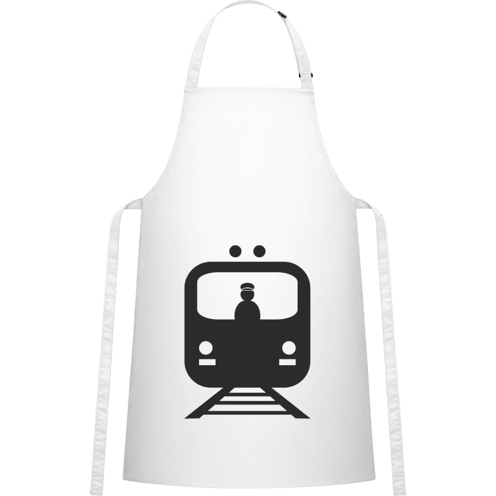 Train Driver Silhouette Grembiule da cucina contain pic