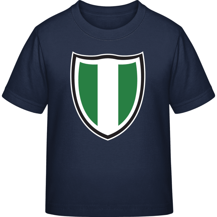 Nigeria Shield Flag T-shirt för barn contain pic