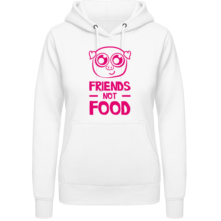 Friends Not Food Vrouwen Hoodie contain pic