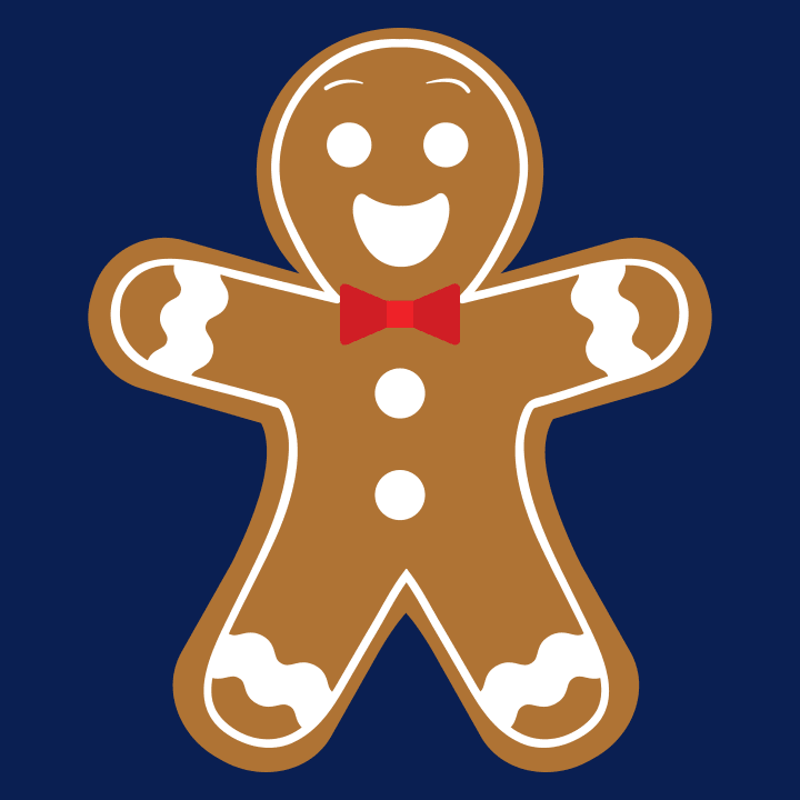 Happy Gingerbread Man T-shirt à manches longues pour femmes 0 image