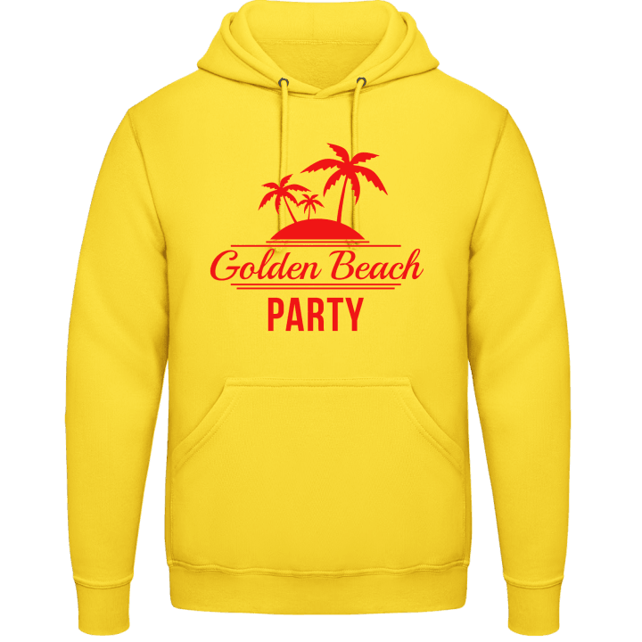 Golden Beach Party Felpa con cappuccio contain pic