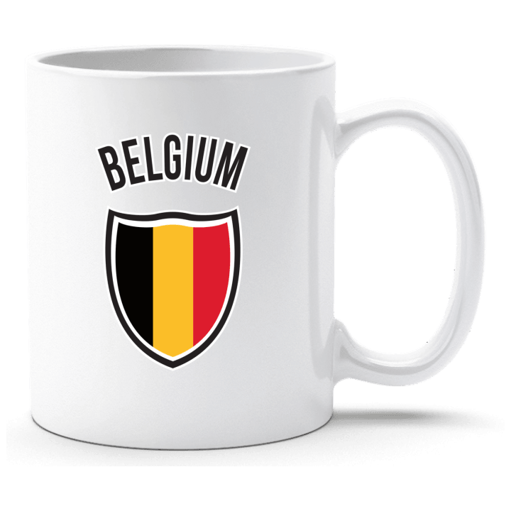 Belgium Flag Shield Cup contain pic