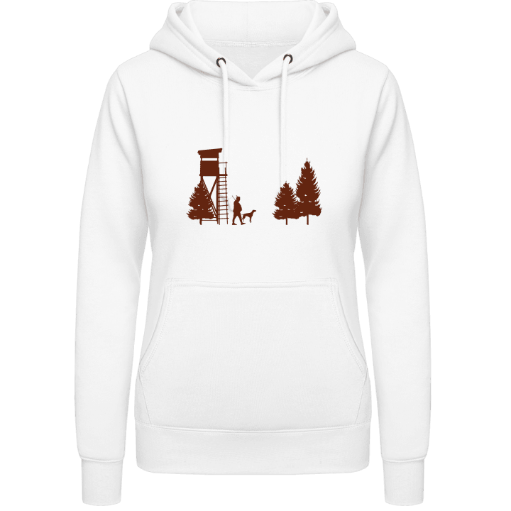 Ranger In The Forest Vrouwen Hoodie contain pic