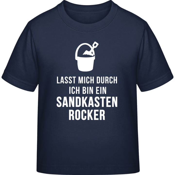 Lasst mich durch ich bin Sandkasten Rocker Kinder T-Shirt 0 image