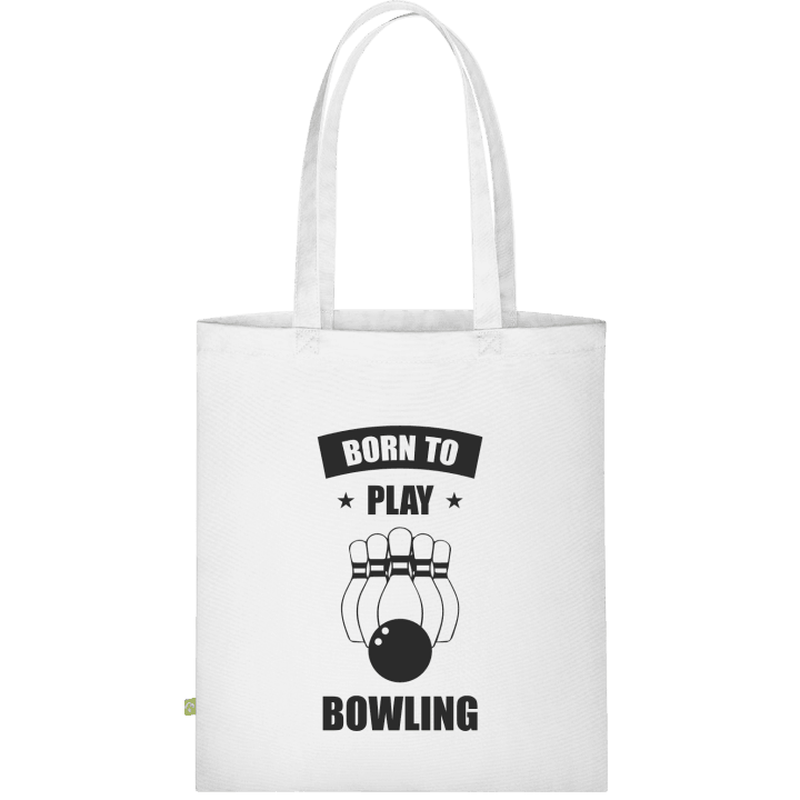 Born To Play Bowling Väska av tyg contain pic