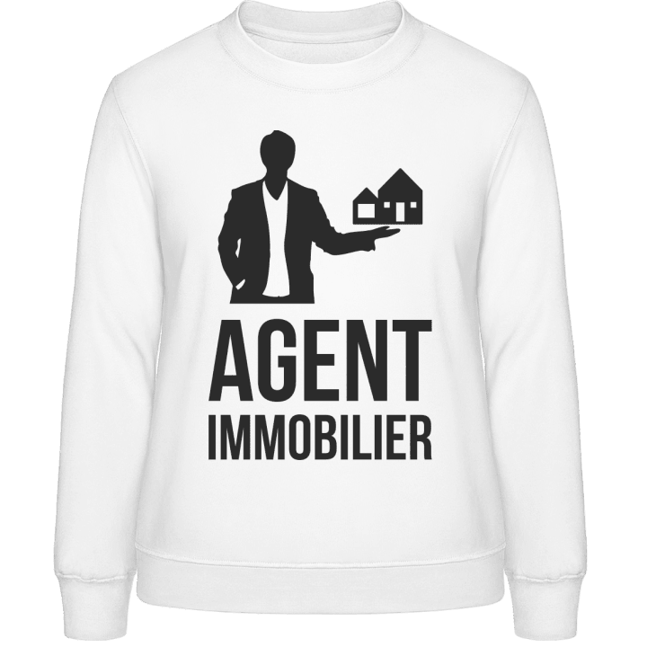 Agent immobilier Felpa donna contain pic