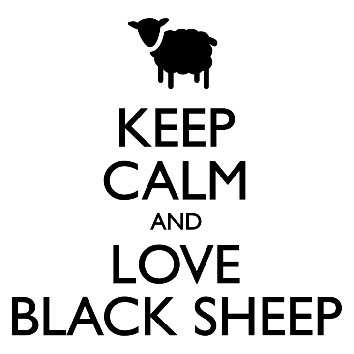 Love The Black Sheep Stofftasche 0 image