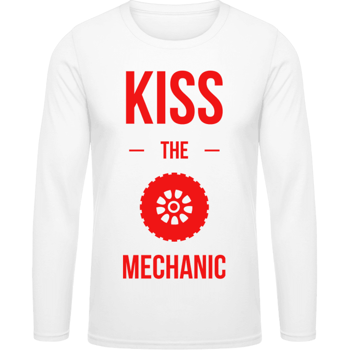 Kiss The Mechanic T-shirt à manches longues contain pic