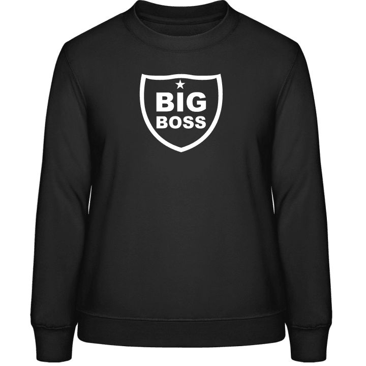 Big Boss Logo Sweatshirt för kvinnor contain pic