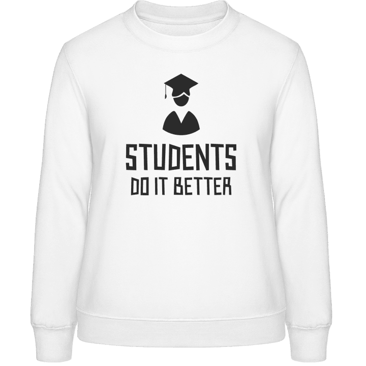 Students Do It Better Vrouwen Sweatshirt 0 image