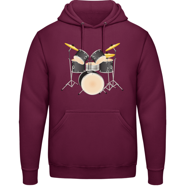Drums Illustration Hoodie contain pic