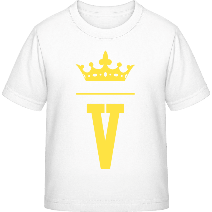 V Name Initial Kinder T-Shirt 0 image