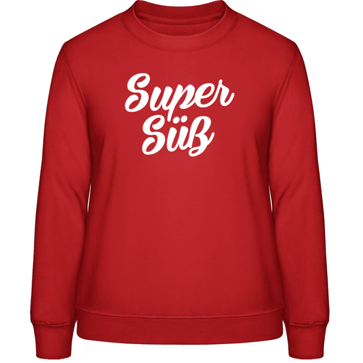 Super Süß Women Sweatshirt contain pic