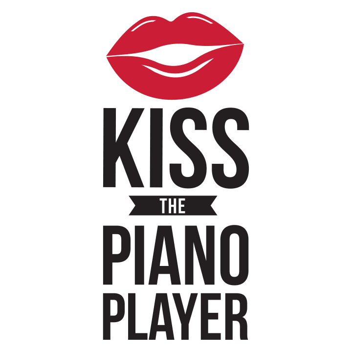 Kiss The Piano Player Felpa con cappuccio da donna 0 image