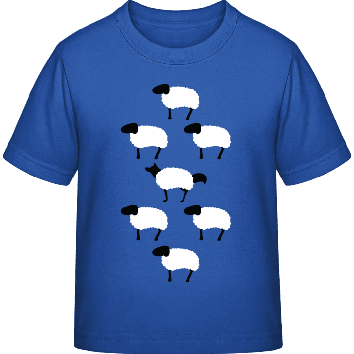 Wolf And Sheeps T-shirt til børn 0 image