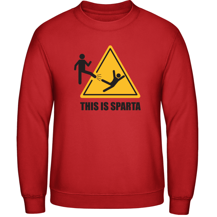 This Is Sparta Warning Sweatshirt 0 image